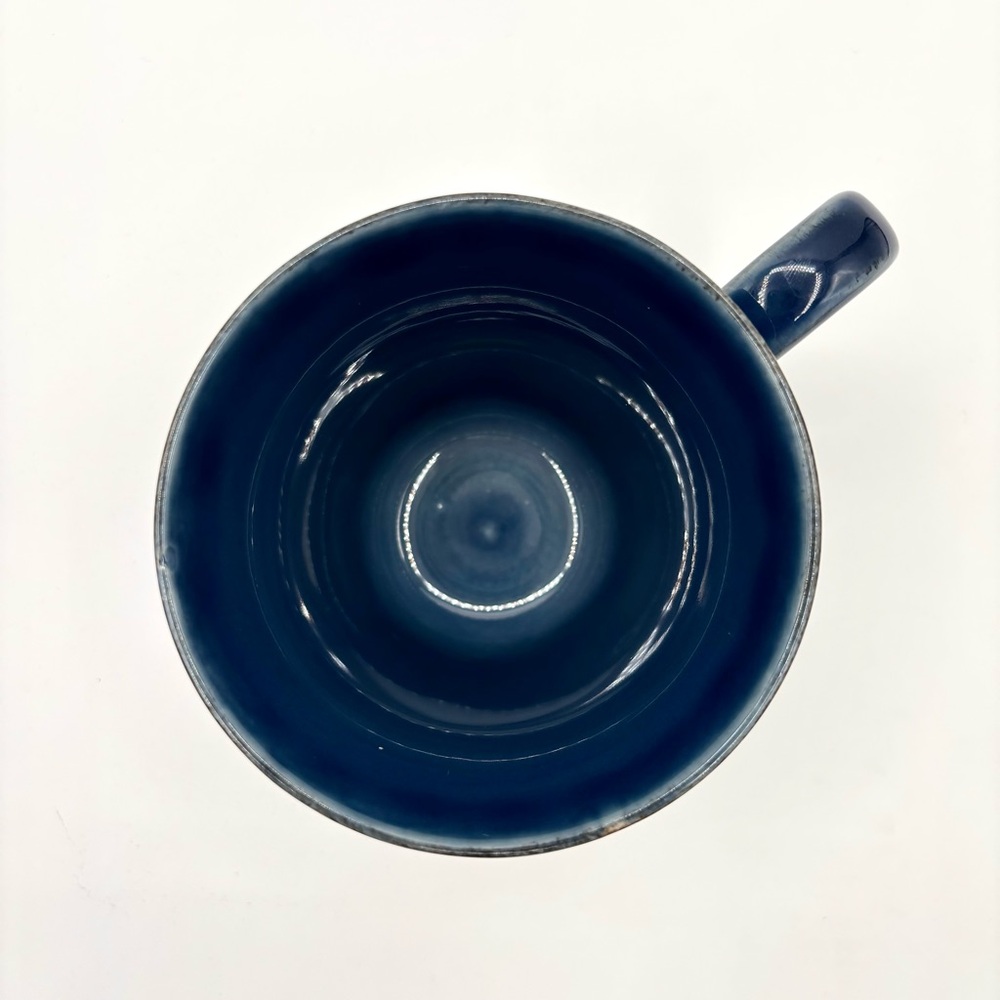 Pottery Barn Cambria Stoneware Ocean Blue Coffee Mug - Picture 5 of 9